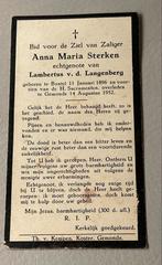 Bidprentje Anna Maria Sterken, Ophalen of Verzenden, Bidprentje