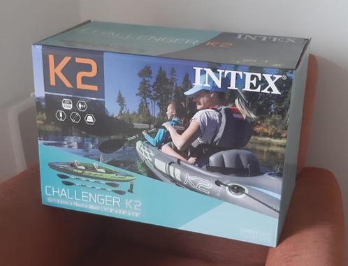Intex Challenger K2 Tweepersoons Kayak - 351 x 76 x 38 cm, Watersport en Boten, Kajaks, Nieuw, 2-persoons, Opblaasbaar, Ophalen