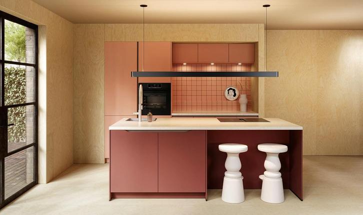 Superkeukens Showroomkeuken Sevilla / Empoli, Huis en Inrichting, Keuken | Complete keukens, Zo goed als nieuw, Overige typen