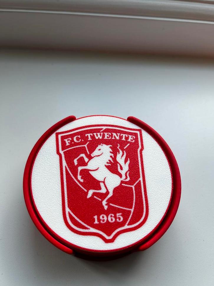 FC Twente Onderzetters, Verzamelen, Sportartikelen en Voetbal, Nieuw, Overige typen, F.C. Twente, Ophalen of Verzenden