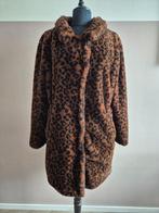 Carnavals bontjas Panterprint Bruin, maat L Jas thema panter, Kleding | Heren, Maat 52/54 (L), Carnaval, Ophalen of Verzenden