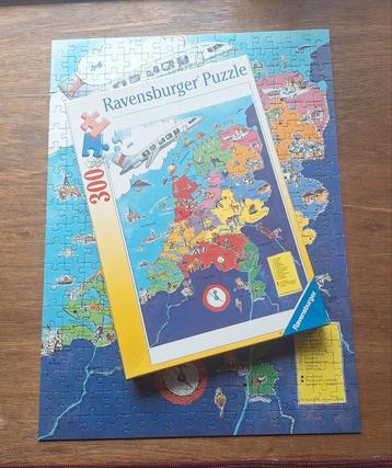 Ravensburger puzzel 300 stukjes Kaart Nederland beschikbaar voor biedingen