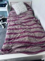 Gebroken wit kinderbed met lades + uitschuifbaar logeerbed, Ophalen, Gebruikt, 180 cm of meer, 70 tot 85 cm