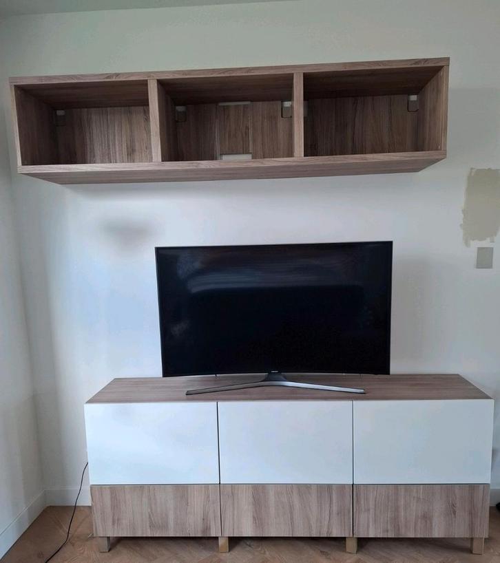 Tv meubel Besta, Huis en Inrichting, Kasten | Televisiemeubels, Minder dan 100 cm, 150 tot 200 cm, 25 tot 50 cm, Ophalen of Verzenden