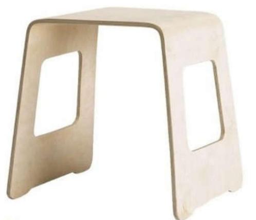 2 Ikea Benjamin krukjes, 40 euro per stuk, Huis en Inrichting, Krukjes, Gebruikt, Hout, Ophalen