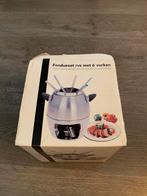 Fondueset RVS met 6 vorken - Nieuw in doos!, Ophalen, Nieuw, Brander, Fondueset