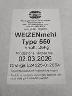 Te koop tarwe bloem type 550, Ophalen