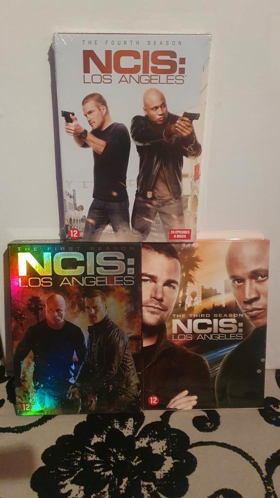 NCIS: Los Angeles - Seizoenen 1, 3 & 4 DVD Boxset, setprijs, Cd's en Dvd's, Dvd's | Tv en Series, Zo goed als nieuw, Actie en Avontuur