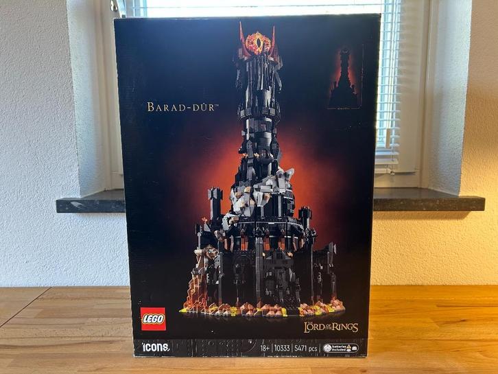 Lego Lord of the Rings 10333 - Barad Dur, Kinderen en Baby's, Speelgoed | Duplo en Lego, Zo goed als nieuw, Lego, Complete set