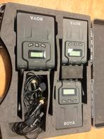 Boya WM8 Draadloze Microfoon Set met Koffer, Ophalen of Verzenden, Zo goed als nieuw, Audio
