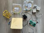 Zyxel T-50 modem + diverse kabels, Computers en Software, Routers en Modems, Ophalen of Verzenden, Zo goed als nieuw
