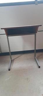 Te koop mooie oude schooltafel, Ophalen, Gebruikt