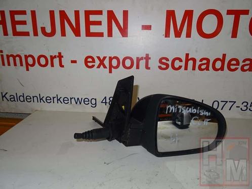 Mitsubishi Colt spiegel rechts manueel CZ z2 z3 zwart, Auto-onderdelen, Spiegels, Ophalen of Verzenden