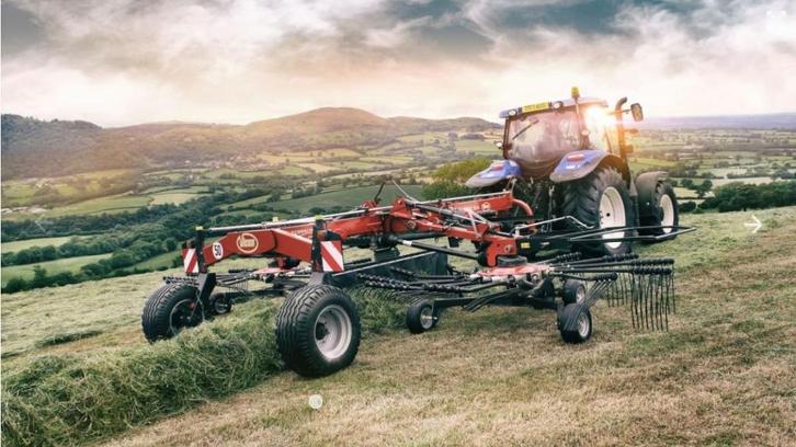 Vicon Andex 822 rugger hark NIEUW overjarig, Zakelijke goederen, Agrarisch | Werktuigen, Veehouderij, Weidebouw, Ophalen