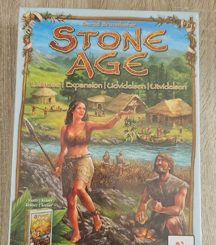 Stenen tijdperk (stone age): Uitbreiding Talisman nieuw, Vijf spelers of meer, Ophalen of Verzenden, Nieuw, Hans im Glück