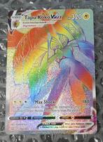 Rainbow Rare Tapu Koko VMAX 166/163 Battle Styles Pokemon Ka, Hobby en Vrije tijd, Verzamelkaartspellen | Pokémon, Foil, Ophalen of Verzenden