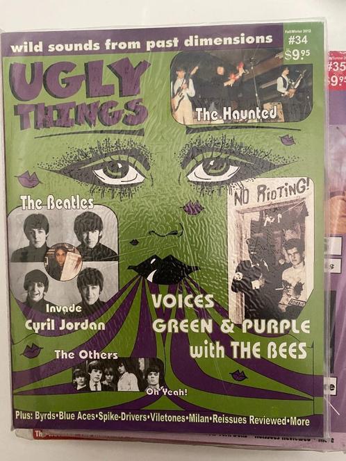 UGLY THINGS nr 34 GARAGE PUNK BEAT KBD PSYCH, Boeken, Tijdschriften en Kranten, Gelezen, Muziek, Film of Tv, Ophalen of Verzenden