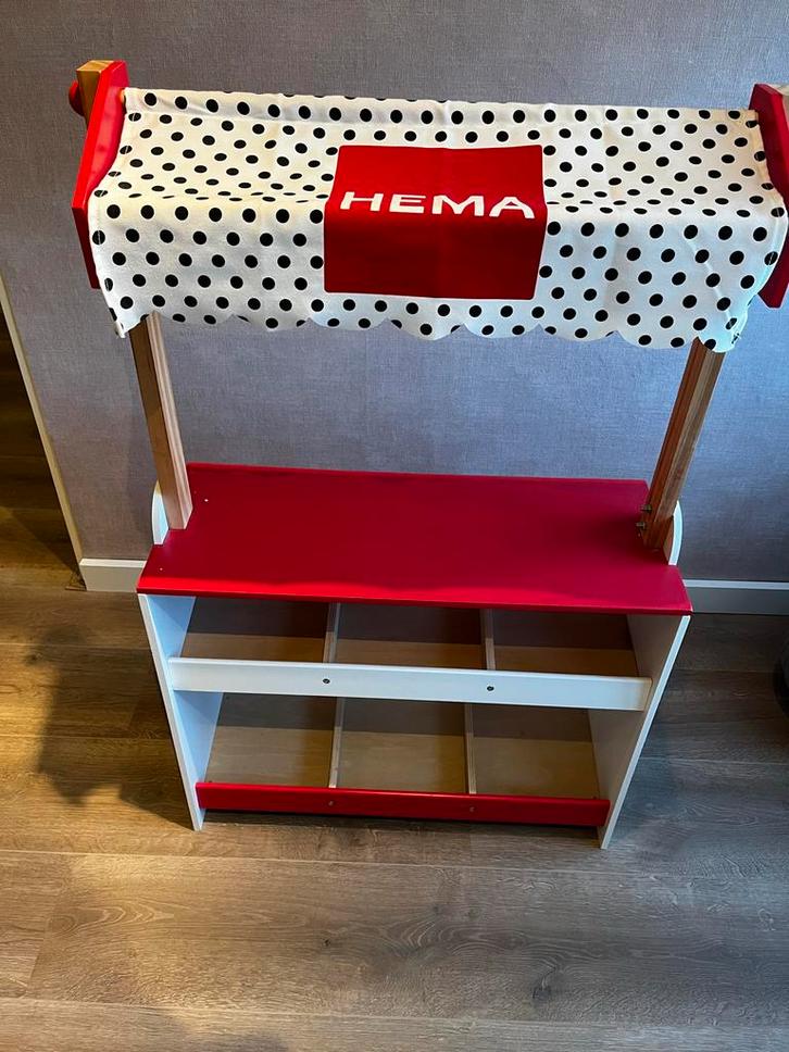 Houten Speelgoedwinkel HEMA, Kinderen en Baby's, Speelgoed | Speeltafels, Gebruikt, Verzenden