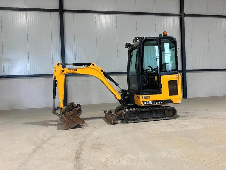 JCB 16C-1 T3 minigraver/graafmachine (bj 2020), Zakelijke goederen, Machines en Bouw | Kranen en Graafmachines, Graafmachine