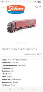 Gezocht heinrichs tekno scania, Ophalen of Verzenden, Zo goed als nieuw, Bus of Vrachtwagen, AWM
