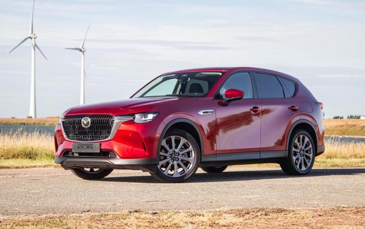 Mazda CX-60 2.5 e-SkyActiv PHEV Exclusive-Line CARPLAY / PAN, Auto's, Mazda, Particulier, Te koop, CX-60, 360° camera, 4x4, ABS
