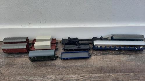Partij van Roco, Marklin en andere Trein wagons, karren, Hobby en Vrije tijd, Modeltreinen | H0, Gebruikt, Wagon, Wisselstroom