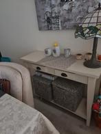 Witte Salontafel met Opbergruimte, Ophalen of Verzenden