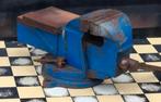 Bankschroef. Met aambeeld. Oud model. Functioneel., Ophalen