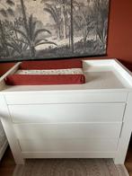 Commode, Kidsmill commode Alaska 2 / Somero 2 hoogglans wit, Ophalen, 50 tot 70 cm, Voetruimte, 90 tot 105 cm