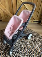 Smoby duo poppenwagen, Kinderen en Baby's, Speelgoed | Poppen, Ophalen, Gebruikt, Babypop