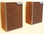 Vintage Philips Luidsprekers / Made In Holland / Belgium, Ophalen of Verzenden, Front, Rear of Stereo speakers, Philips