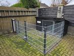 Hondenhok met binnenren en buitenren, Dieren en Toebehoren, Hondenhokken, Ophalen, 110 cm of meer, 100 cm of meer
