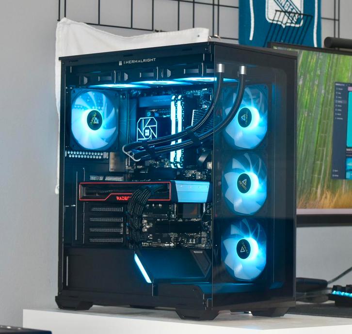 Gaming PC – Ryzen 7 7700X | RTX 3080 TI | 32GB DDR5 | 2TB, Spelcomputers en Games, Games | Pc, Zo goed als nieuw, 1 speler, Vanaf 12 jaar