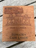 Sigarenkistje Oud Kampen Sumatra Cum Laude, Verzamelen, Rookartikelen, Aanstekers en Luciferdoosjes, Ophalen, Gebruikt, Tabaksdoos of Verpakking