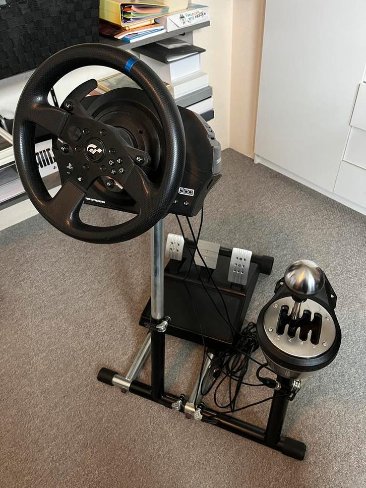 Thrustmaster T300 RS GT + Shifter + Stand, Computers en Software, Joysticks, Zo goed als nieuw, Ophalen