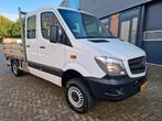 Mercedes-Benz Sprinter 314 CDI 4X4 euro6 366 DC ex overheid, Auto's, 13 km/l, Stof, Gebruikt, Wit