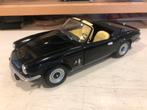 1:18 Triumph Spitfire Cabrio MK IV Zwart Sun Star 1970, Hobby en Vrije tijd, Modelauto's | 1:18, Ophalen of Verzenden, Gebruikt