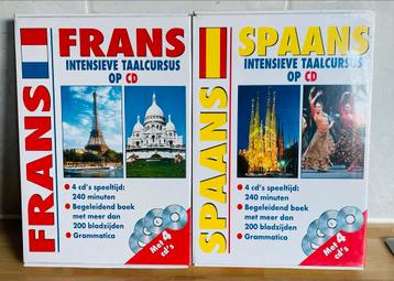 Frans & Spaans Intensieve Taalcursus op CD beschikbaar voor biedingen