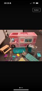 Barbie camper, Ophalen, Zo goed als nieuw
