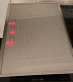 AEG inductie kookplaat 77 cm met Zilvergrijze glasplaat, Ophalen, 4 kookzones, Zo goed als nieuw, Inbouw