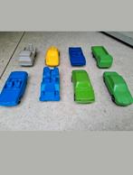 Set van 8 Vintage Speelgoedauto's in vinyl ,rubber jaren 60, Ophalen of Verzenden, Gebruikt