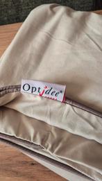 Optidee Beddengoed - Beige geen kussensloop. 200x200, Beige, Dekbedovertrek, Tweepersoons, Ophalen of Verzenden