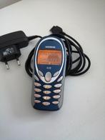 WEG=WEG!! VINTAGE SIEMENS A55 BLUE/SILVER ORIGINAL + OPLADER, Ophalen of Verzenden, Overige typen