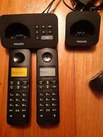 Philips vaste telefoon, Telecommunicatie, Vaste telefoons | Handsets en Draadloos, Ophalen of Verzenden, Gebruikt, 1 handset
