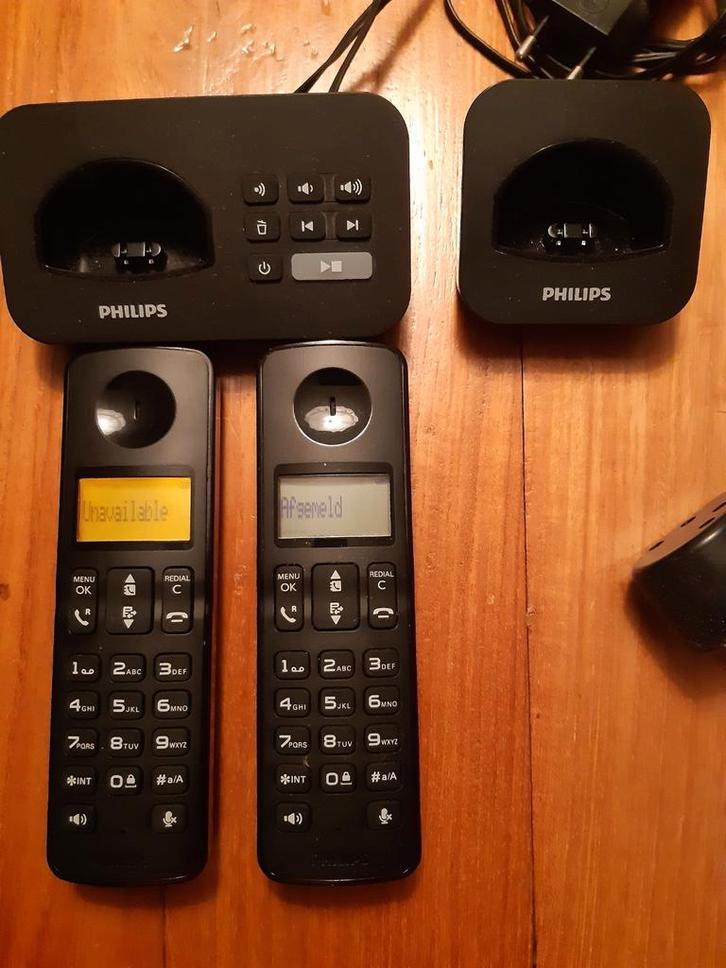 Philips vaste telefoon, Telecommunicatie, Vaste telefoons | Handsets en Draadloos, Gebruikt, 1 handset, Ophalen of Verzenden