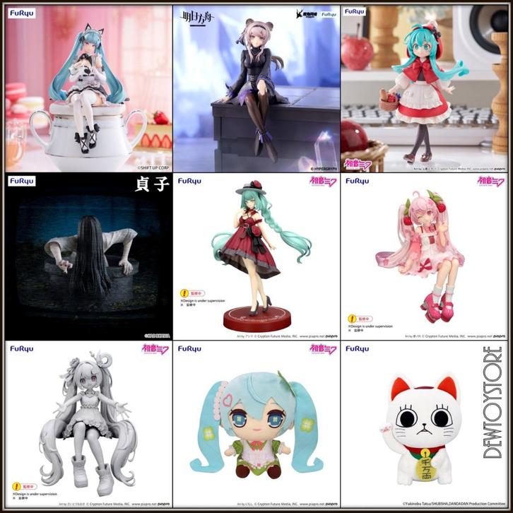 [Pre-order] Furyu F:NEX Statue Fixed Pose Figure / Plush Toy, Verzamelen, Poppetjes en Figuurtjes, Nieuw, Verzenden