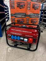 Fisher kraft generator l benzine l fs-9500 l 2500 watt, Ophalen of Verzenden, Zo goed als nieuw, Minder dan 5 kVA, Benzine