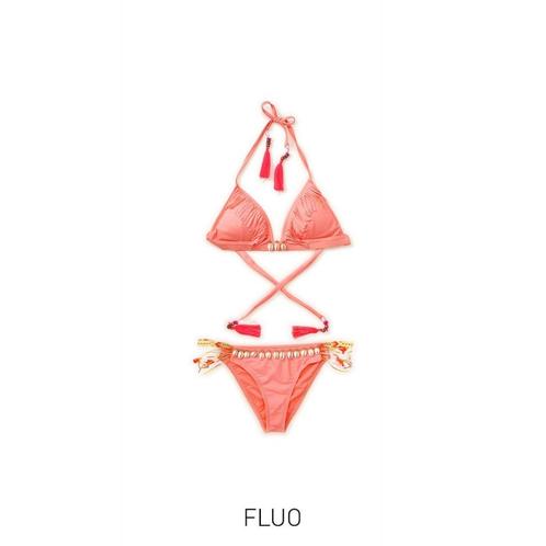 Netjes Gave bikini Hipanema neon koraal roze small s 36, Kleding | Dames, Badmode en Zwemkleding, Zo goed als nieuw, Bikini, Roze