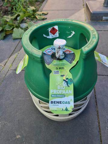 Benegas light gasfles 5 kg bio propaan volledig gevuld beschikbaar voor biedingen