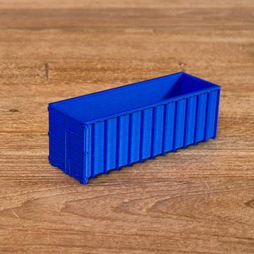 Open Afzetcontainer op Slede 1-87 beschikbaar voor biedingen